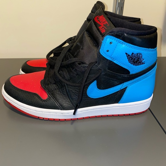 Jordan | Shoes | Aj High Top Red Blue | Poshmark
